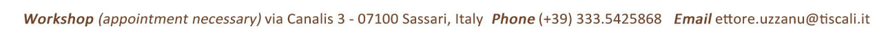ettore.uzzanu AT tiscali.it  tel (+39) 333.5425868